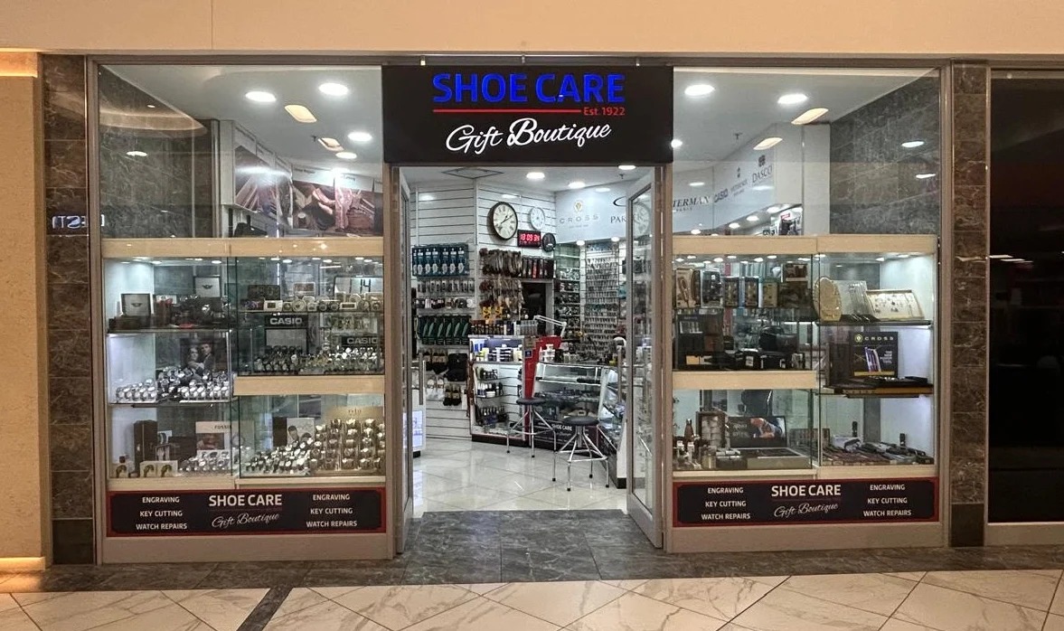 Shoe Care Eastgate L80 storefront